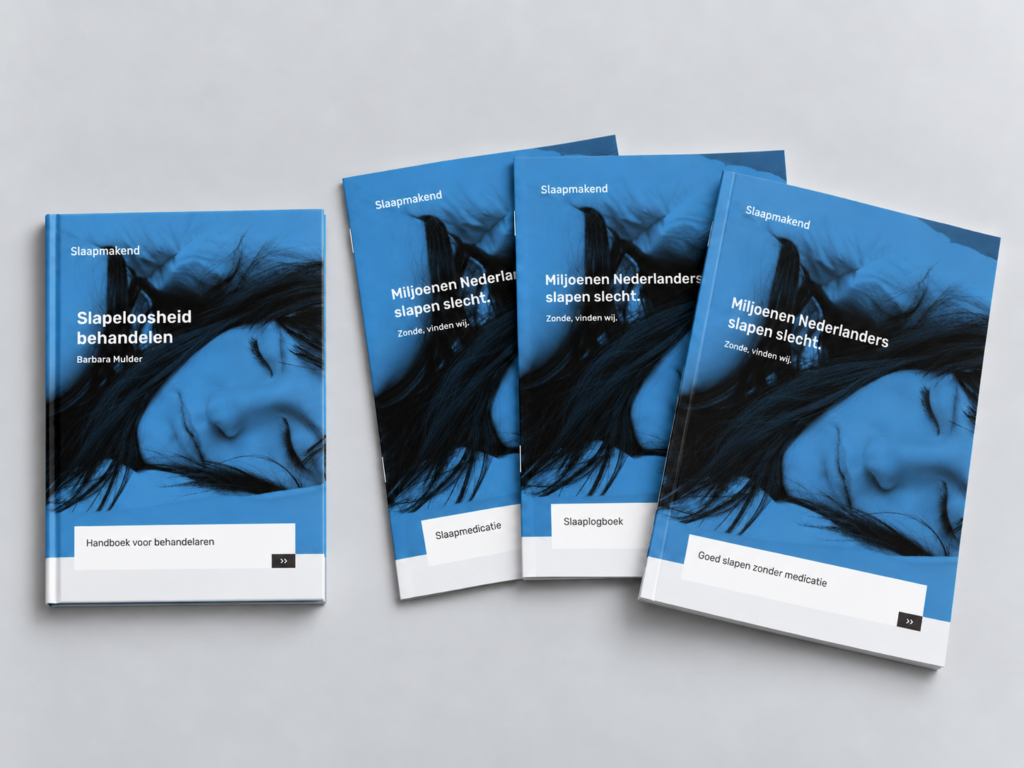 Slapeloosheid behandelen - Handboek voor behandelaren + cliëntwerkboeken